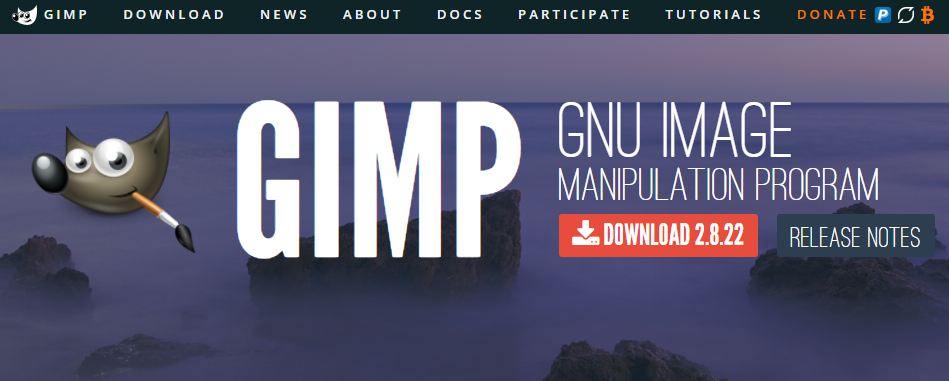Gimp (бесплатно)