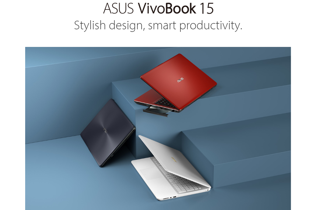 Прежде чем приступить к выпуску актуальной серии ASUS VivoBook S15, отметим, что модели ноутбуков ASUS A542UF также можно найти в самых популярных интернет-магазинах Румынии по очень выгодным ценам за их элегантный внешний вид и оптимальную производительность