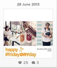W ten sposób Dry Soda użyła #fridayDRYday, aby przyciągnąć użytkowników i udostępnić zdjęcia
